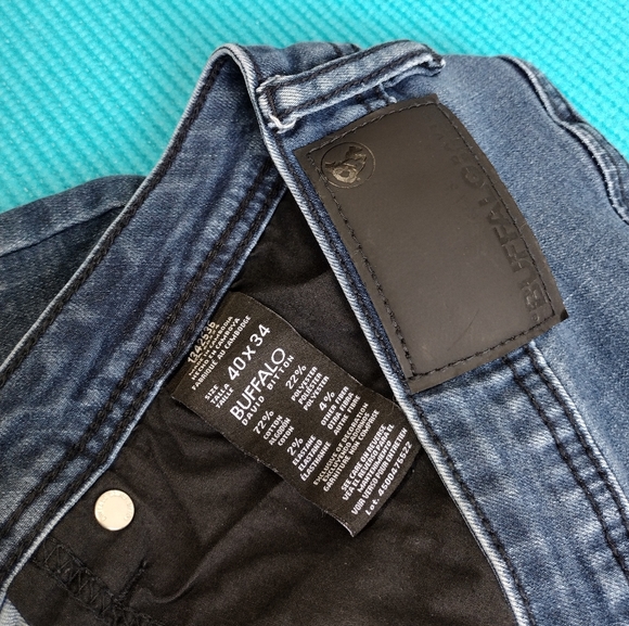 Buffalo David Bitton Men's Jeans Axel Slim Stretch 40X34 - Picture 8 of 10